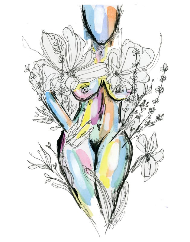 BloomingFemininity11x14 png