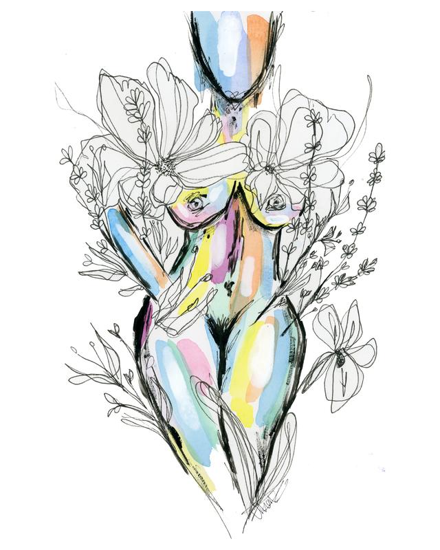 BloomingFemininity16x20 png